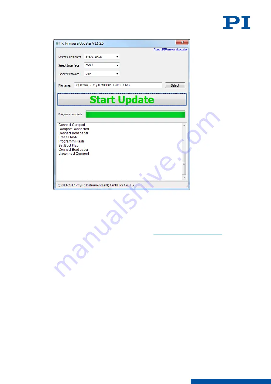 PI E-871.1A1N User Manual Download Page 212