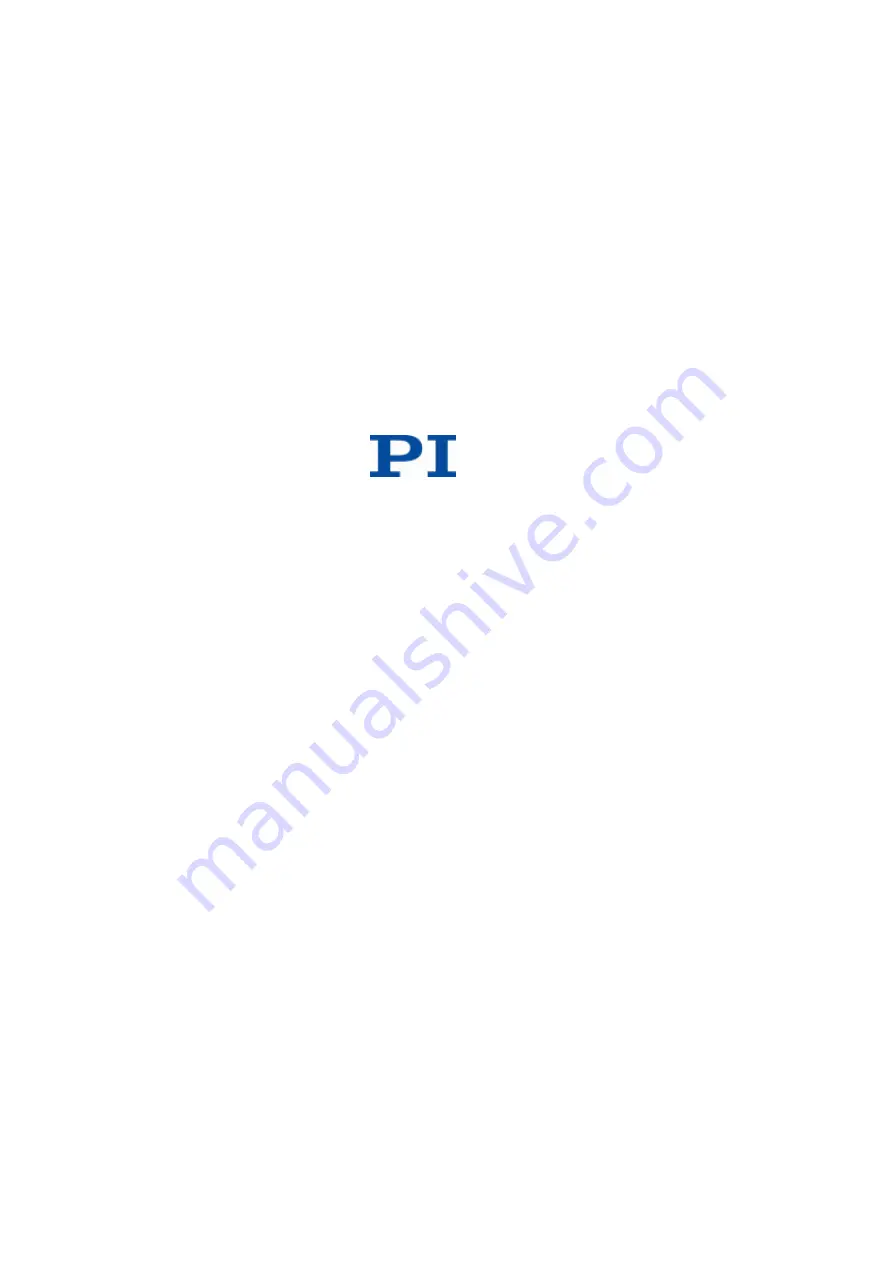 PI L-402 Series User Manual Download Page 2