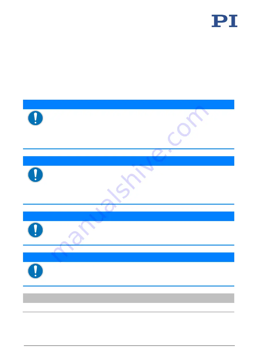 PI L-402 Series User Manual Download Page 15