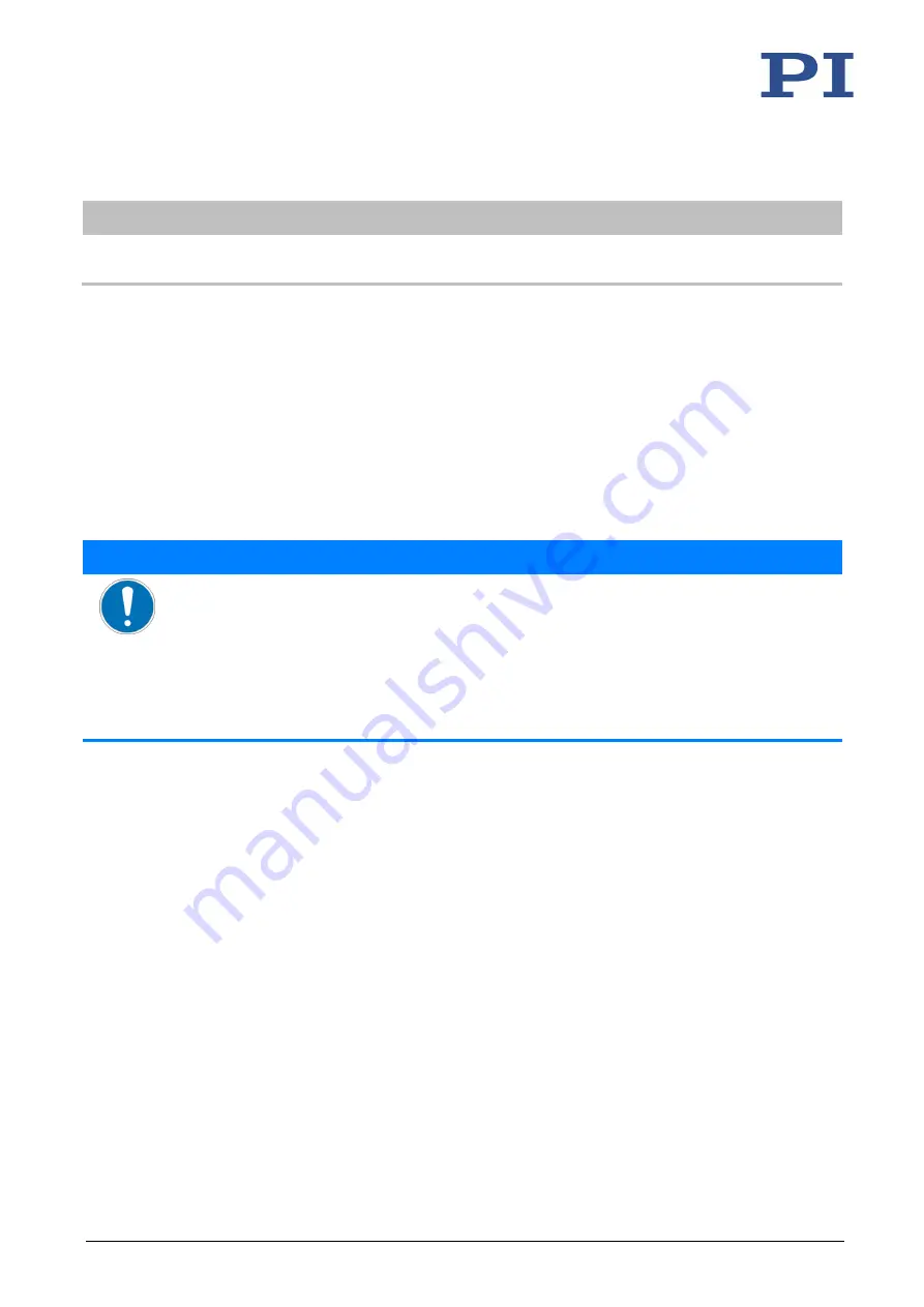 PI L-402 Series User Manual Download Page 16