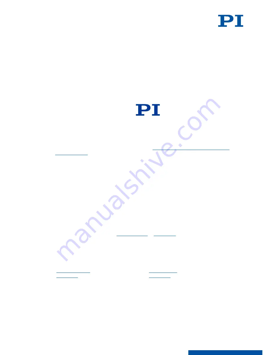 PI L-412.059025E1B User Manual Download Page 4