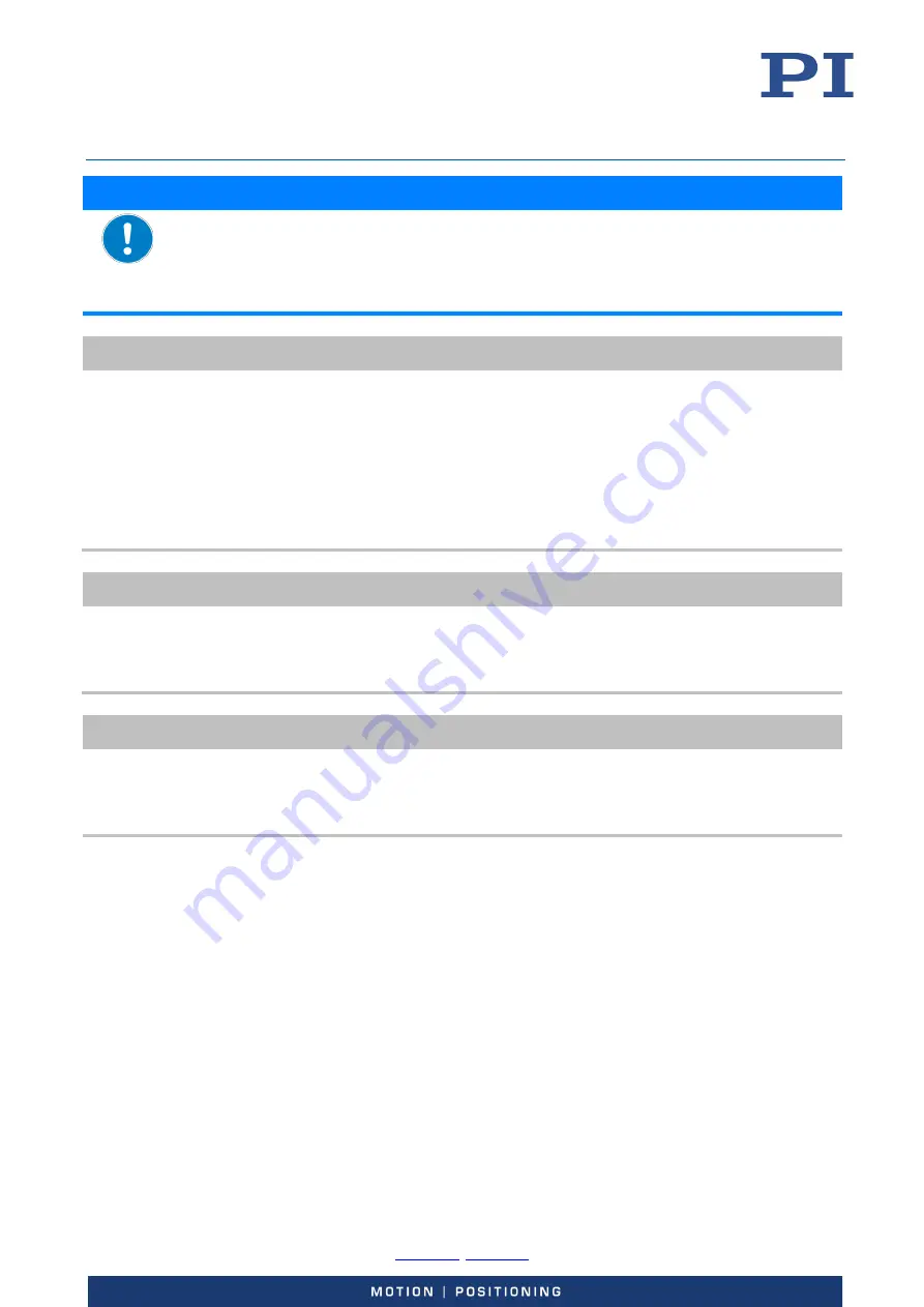 PI M-227 Series User Manual Download Page 15