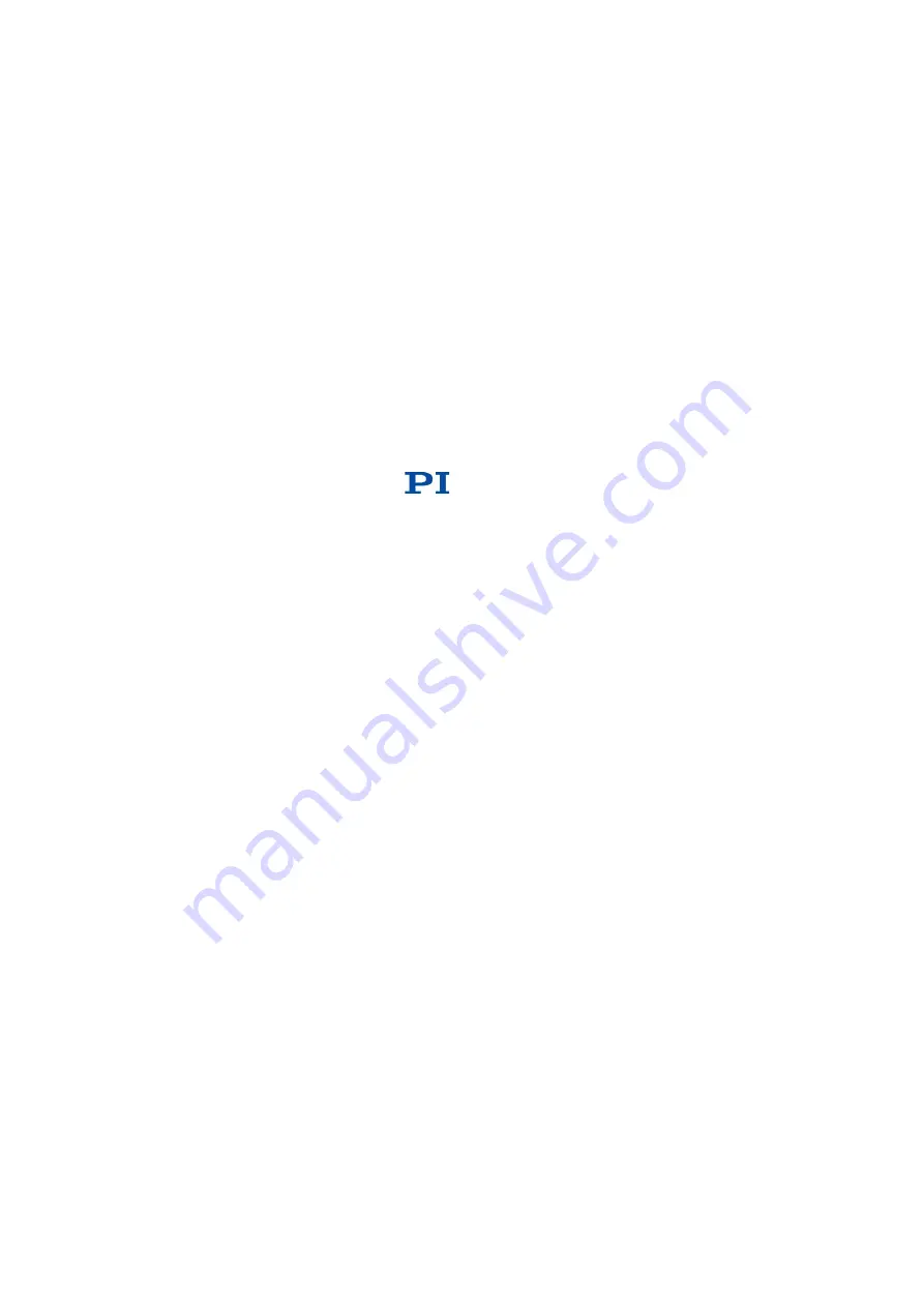 PI M-228 Series User Manual Download Page 2