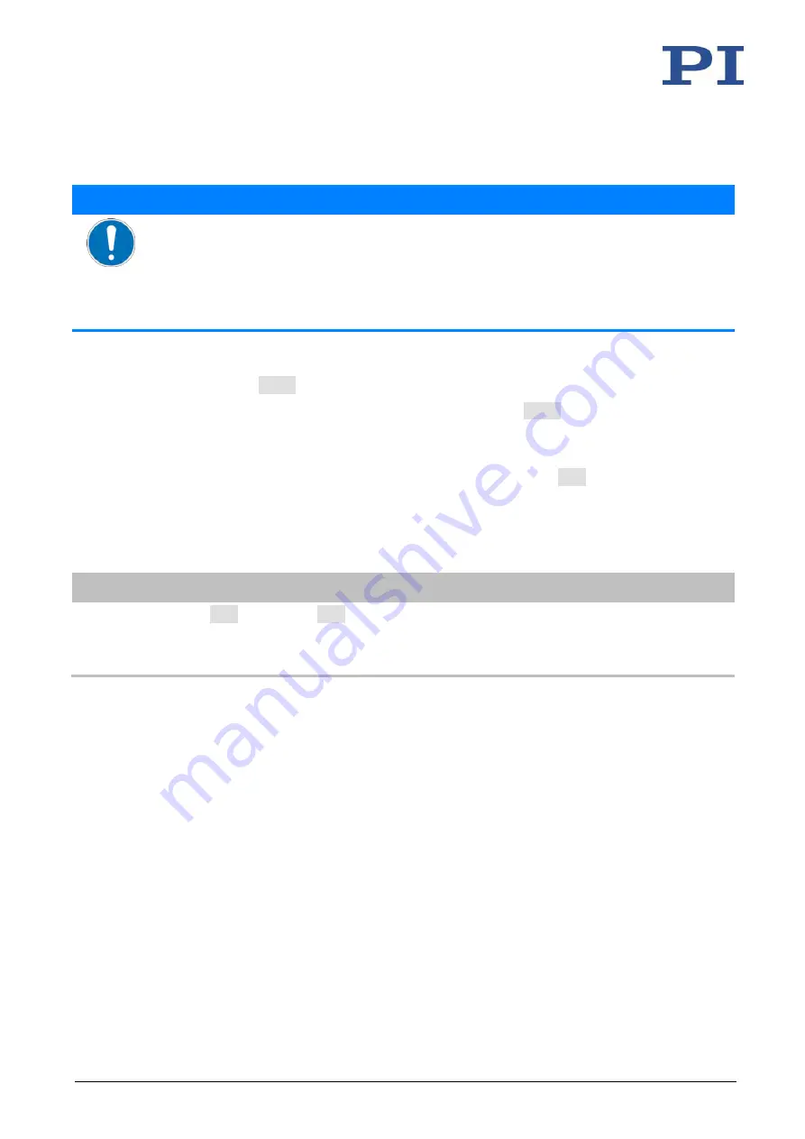 PI MS249E User Manual Download Page 80