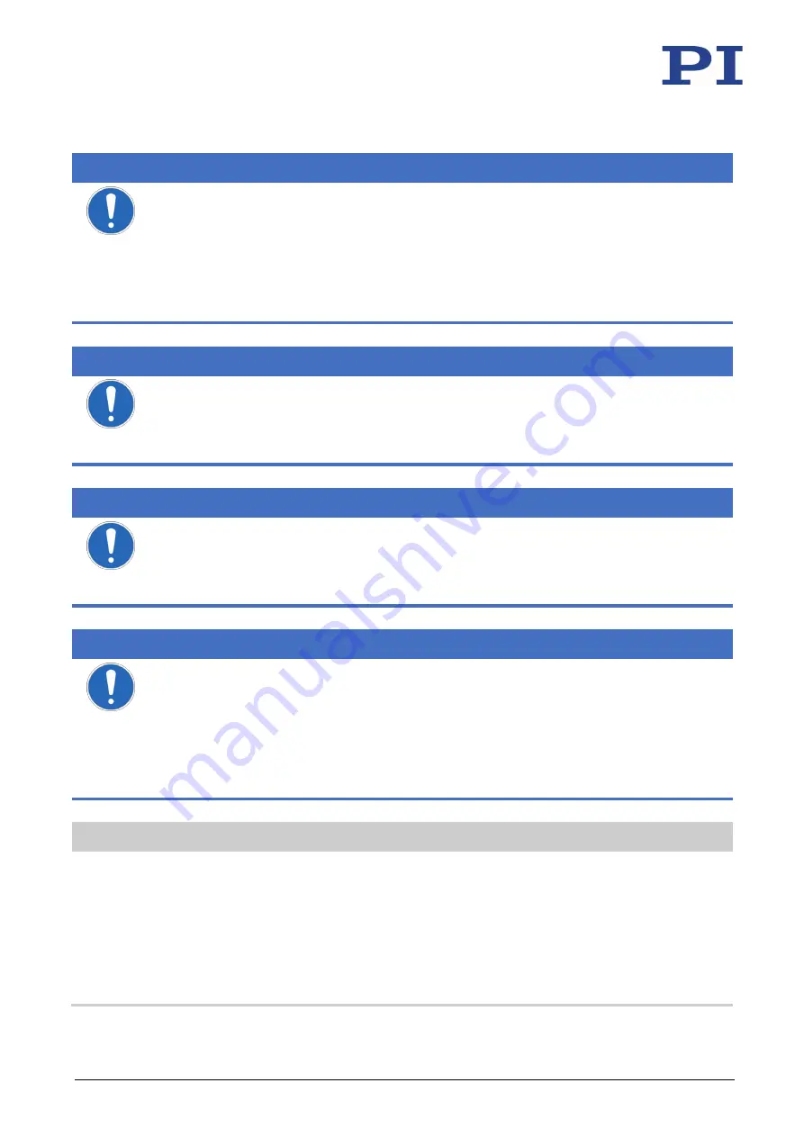 PI N-470.110 User Manual Download Page 31