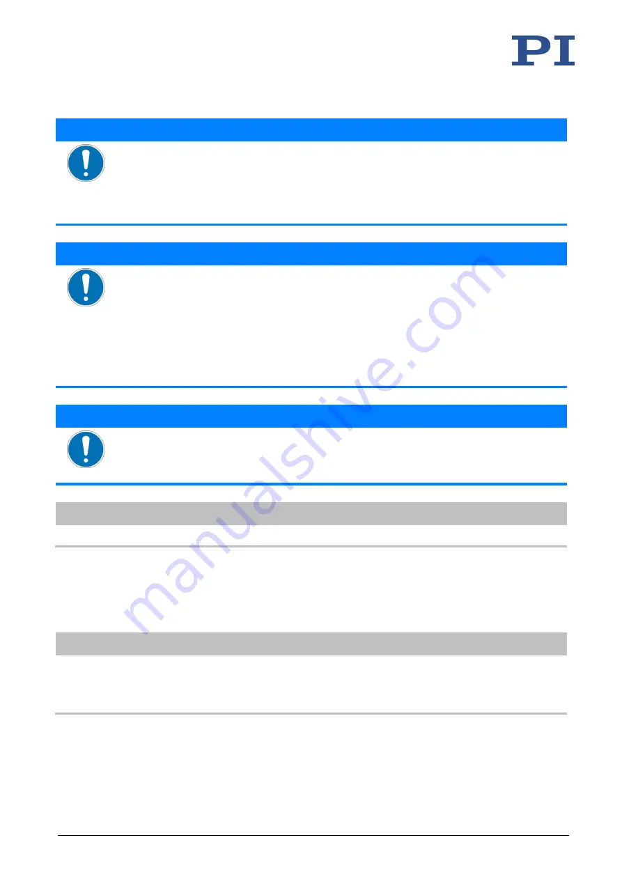 PI NEXACT Stage N-565 Series User Manual Download Page 19