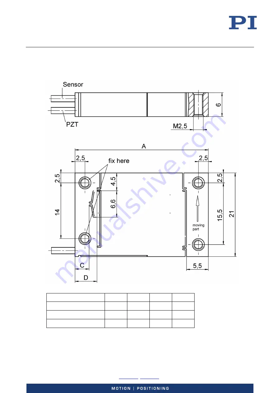 PI P-603 Series User Manual Download Page 19