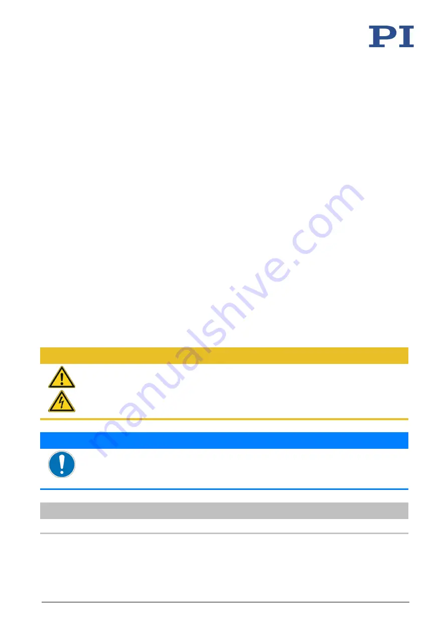 PI P-616 NanoCube User Manual Download Page 5