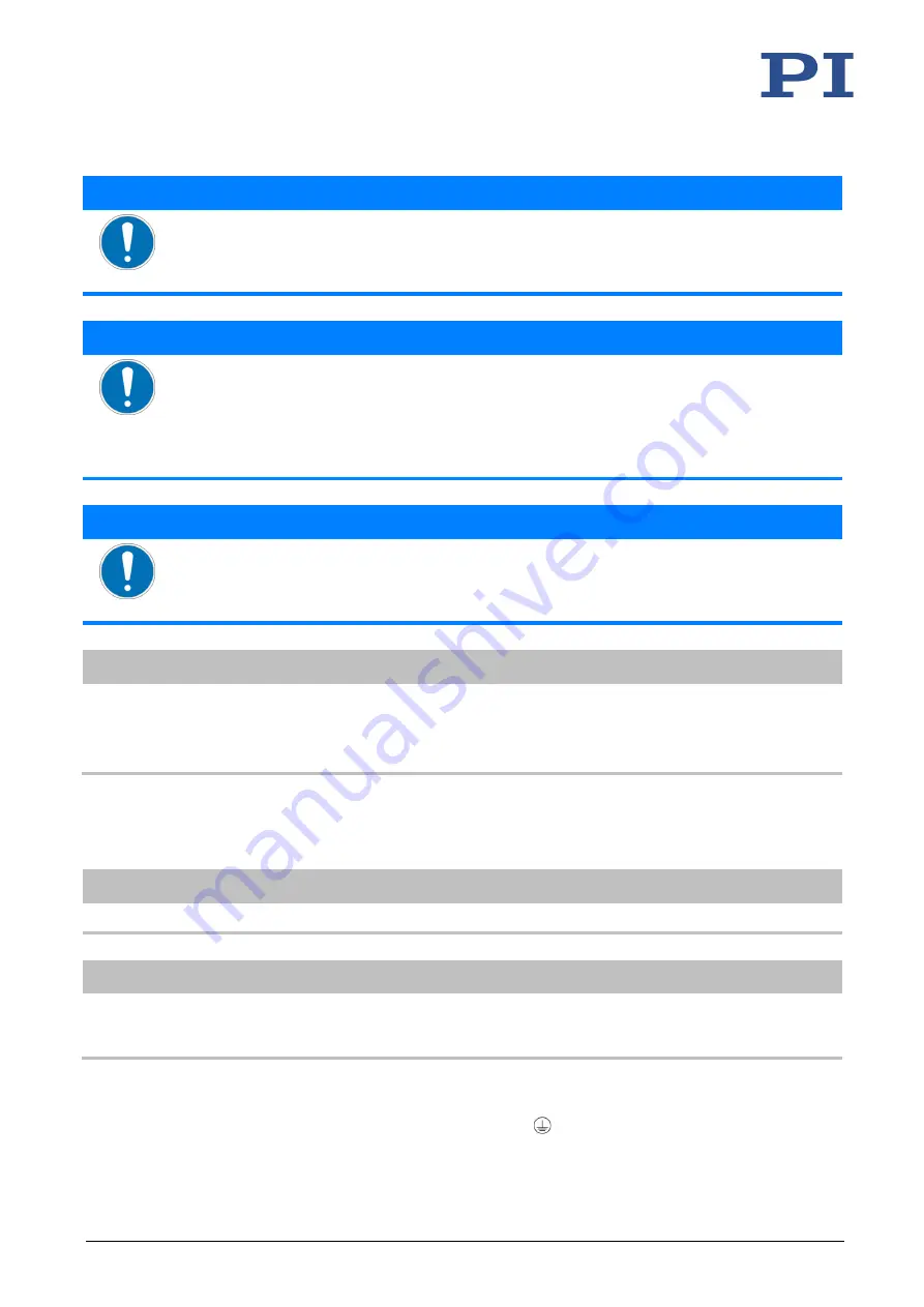 PI P-616 NanoCube User Manual Download Page 20