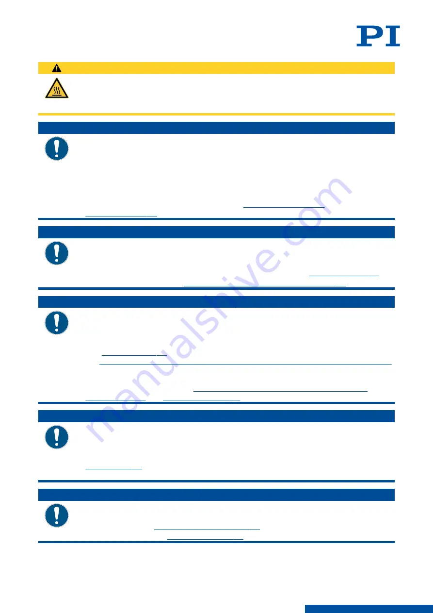 PI P-841.1 User Manual Download Page 21