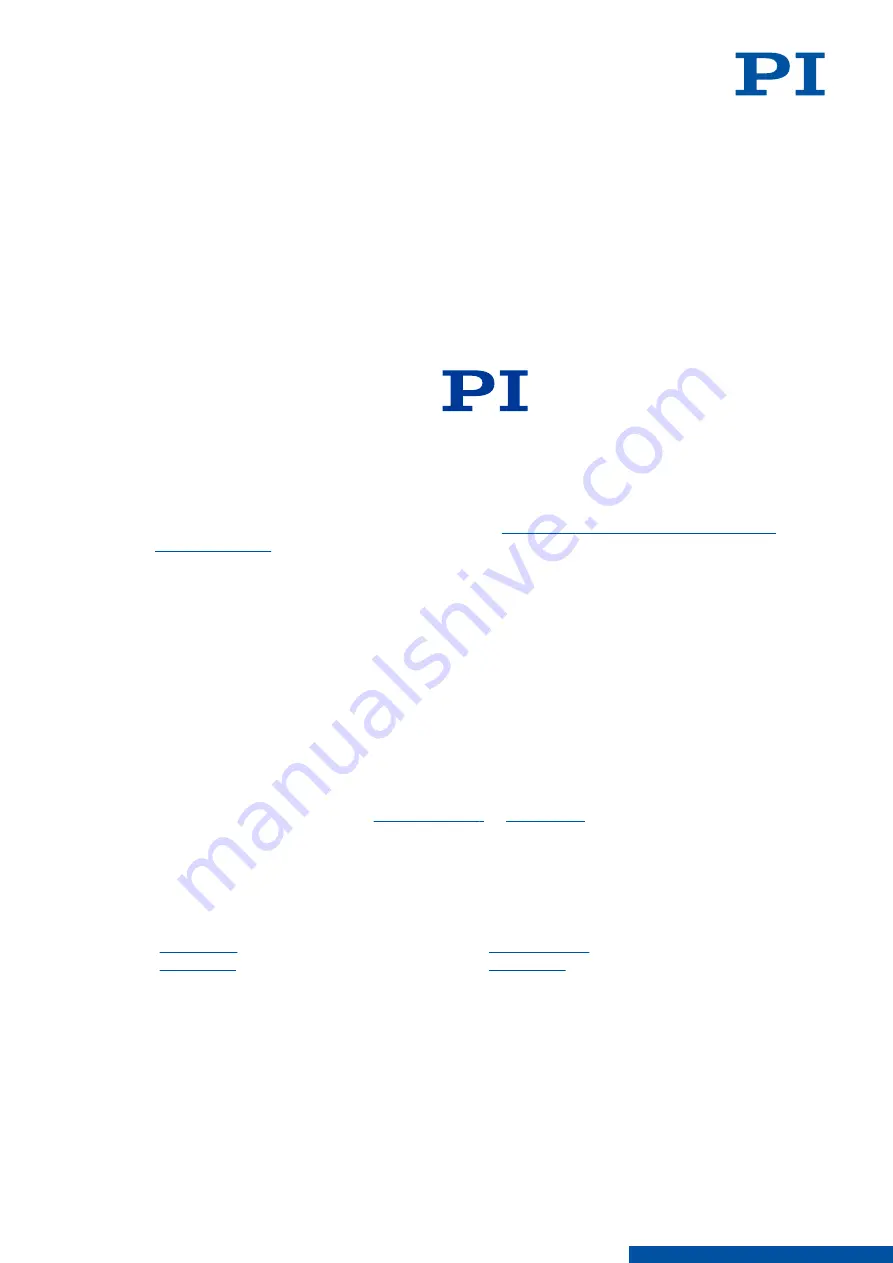 PI P-844 User Manual Download Page 4