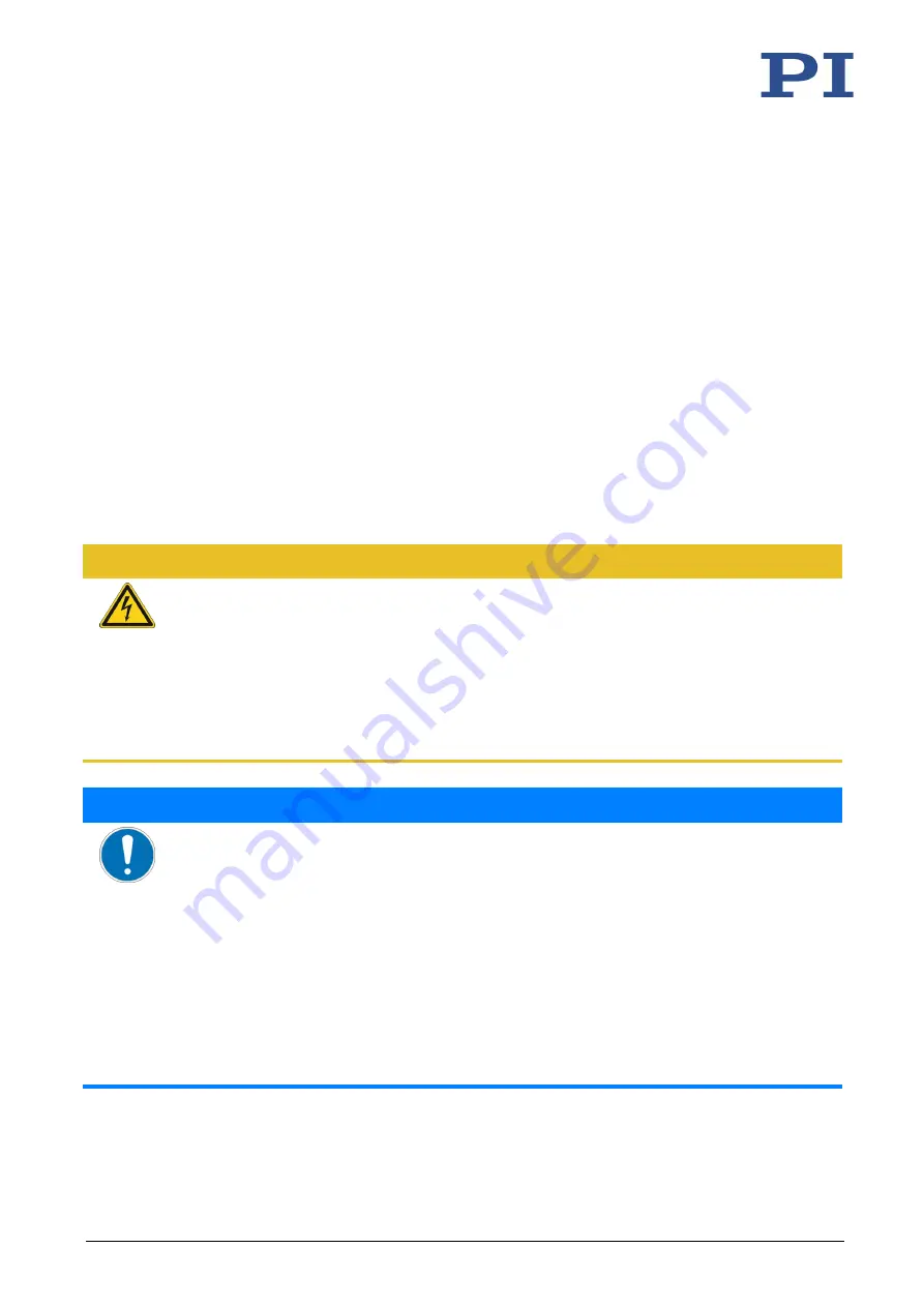 PI P-88 5 Series User Manual Download Page 19