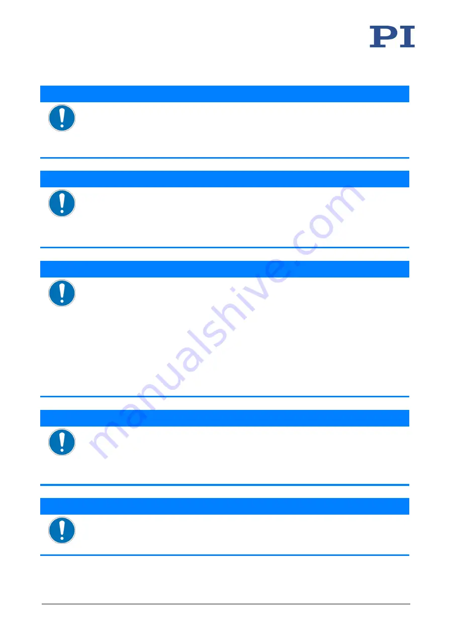 PI P-88 5 Series User Manual Download Page 20