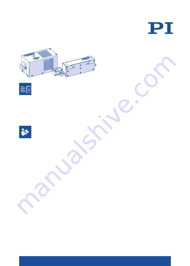 PI PIMag V-27 Series Short Instructions Download Page 1