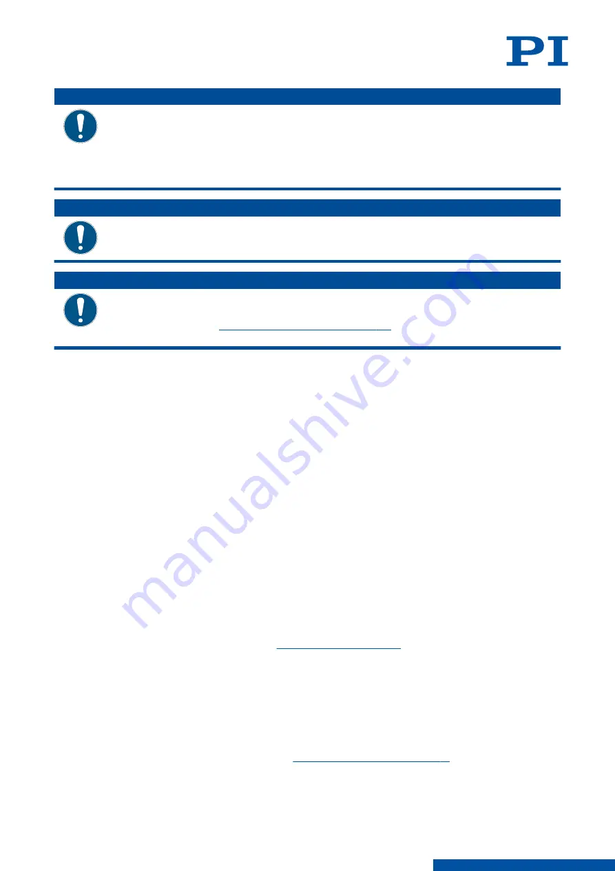 PI PIMag V-408 User Manual Download Page 16