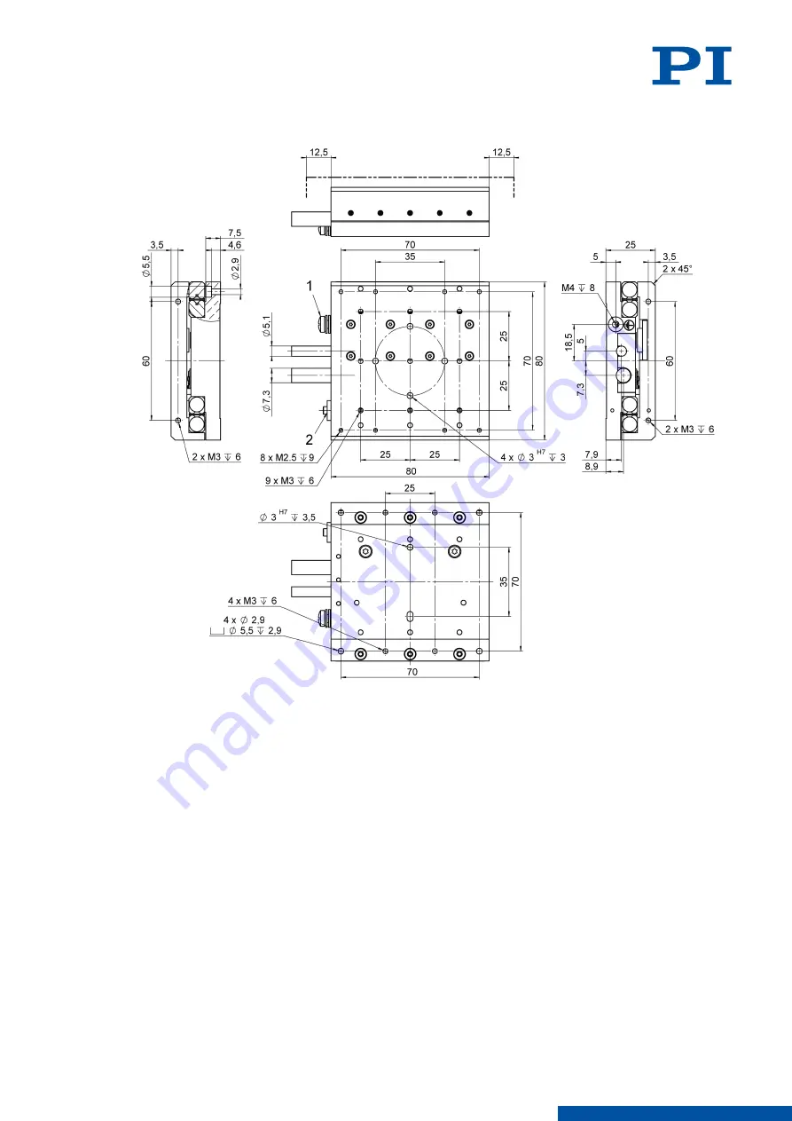 PI PIMag V-408 User Manual Download Page 35