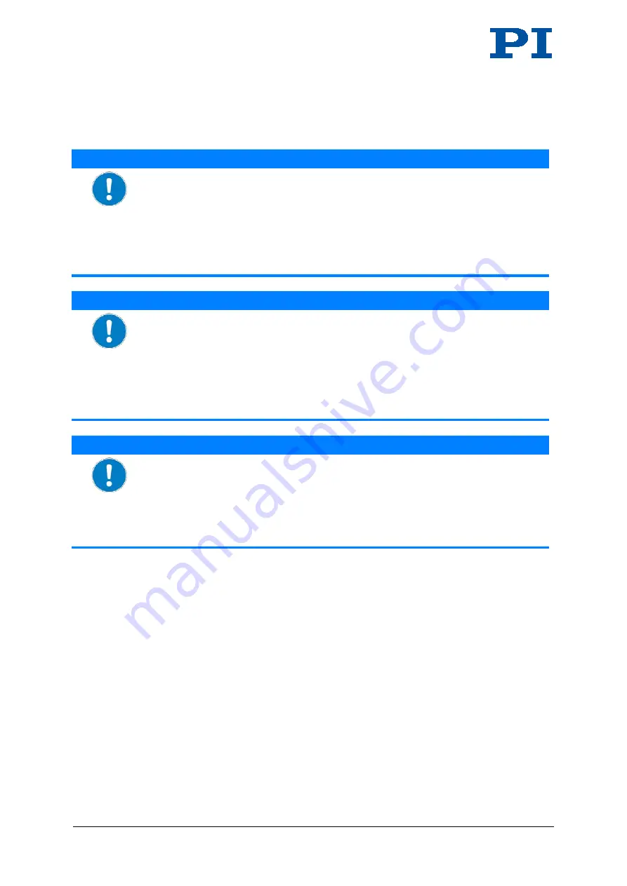 PI Q-Motion Q-522 User Manual Download Page 38