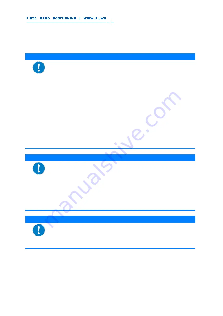 PI Q-Motion Q-522 User Manual Download Page 39