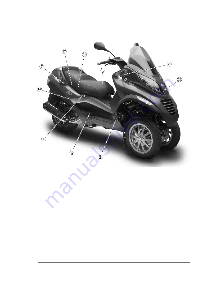 PIAGGIO MP3 400 i.e. Скачать руководство пользователя страница 57