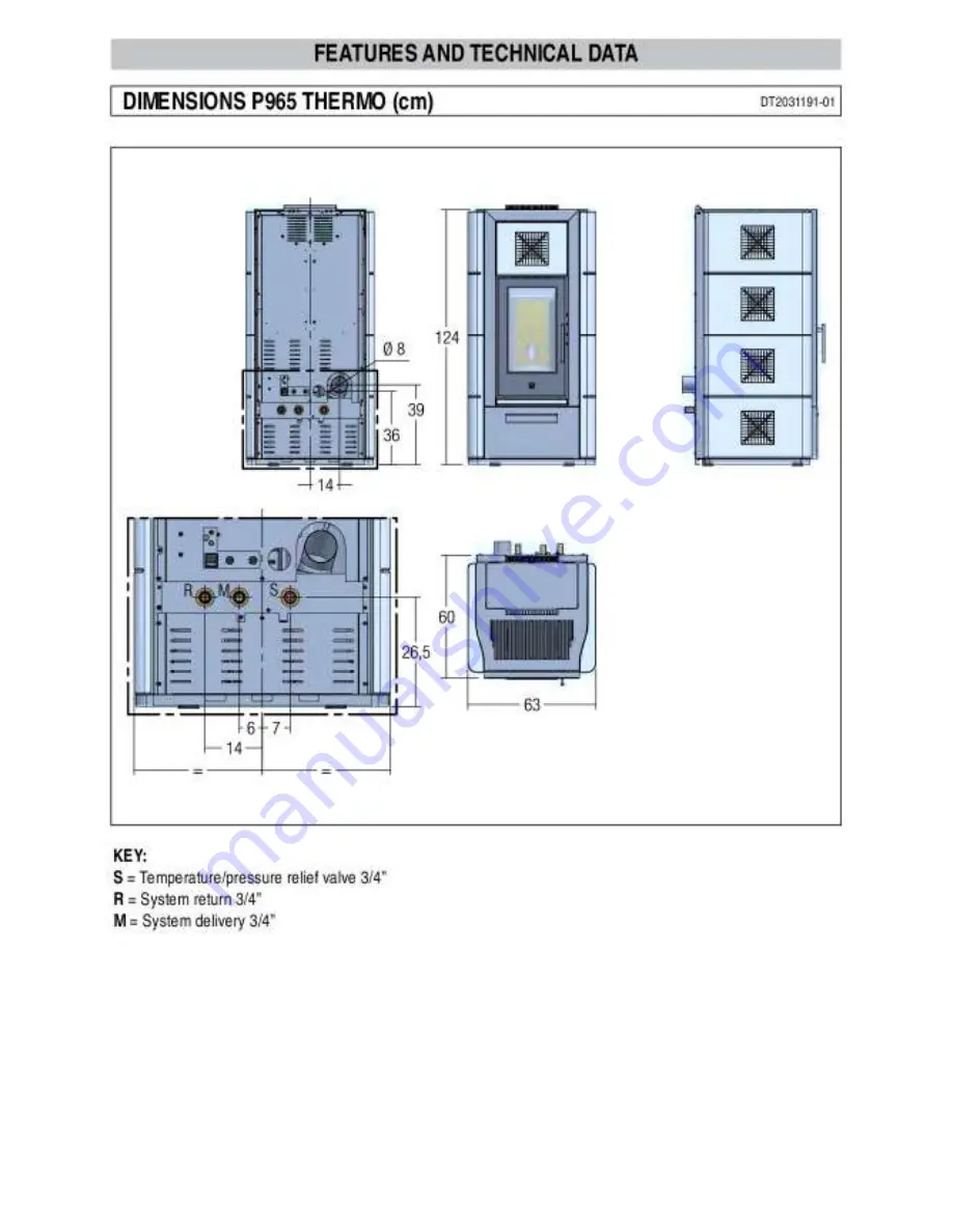 Piazzetta P961 THERMO Installation Instructions Manual Download Page 30