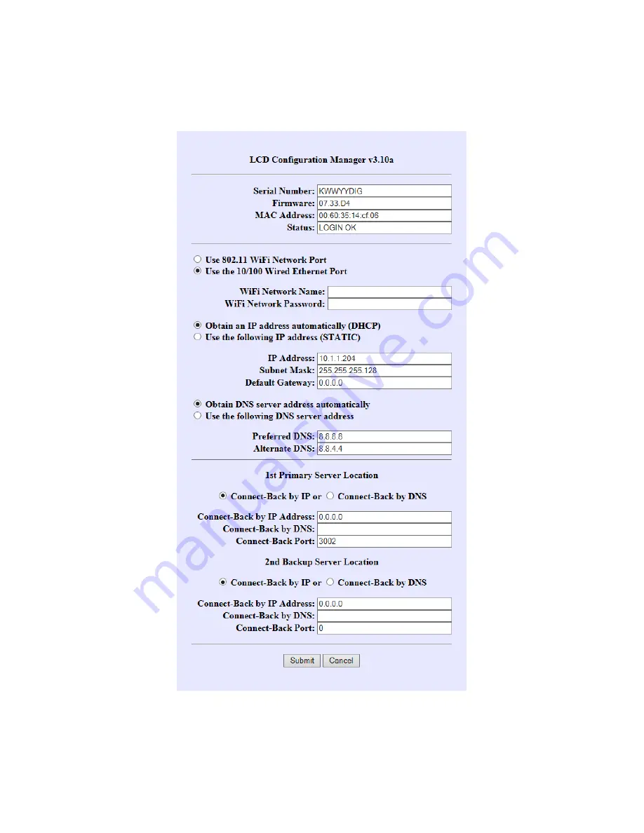 PICA Product Development iLink LCD Installation & User Manual Download Page 8