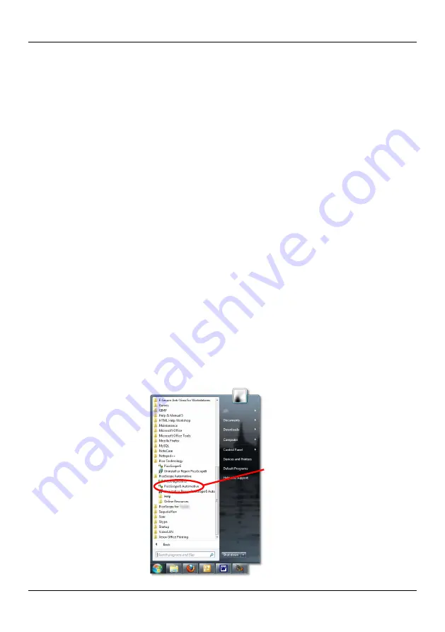 pico Technology PicoScope 4000 Series Quick Start Manual Download Page 21