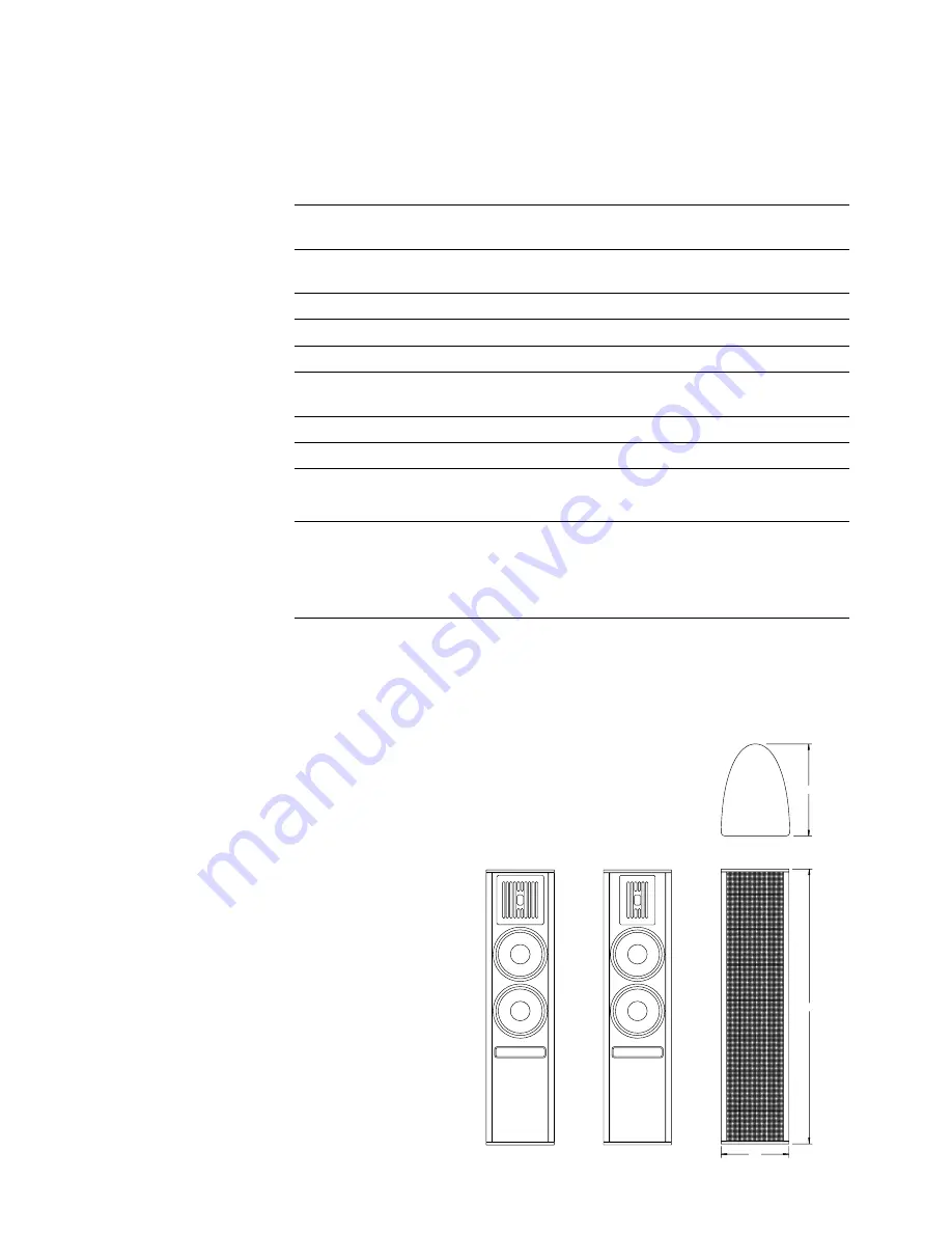 Piega CL 120 X Specifications Download Page 4