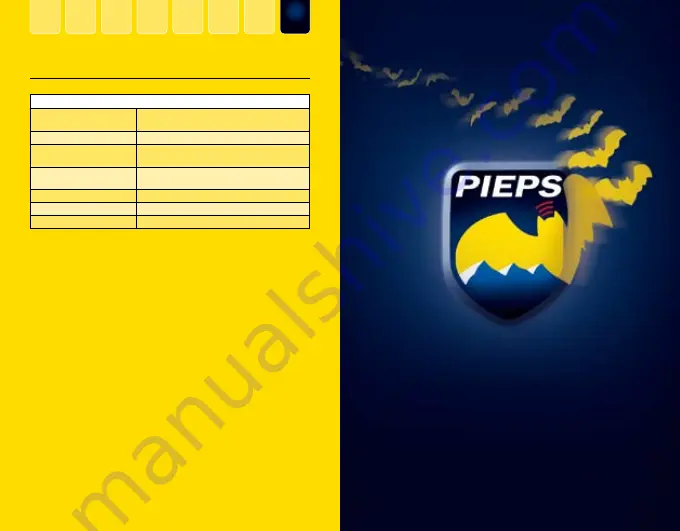 PIEPS Backup Manual Download Page 22