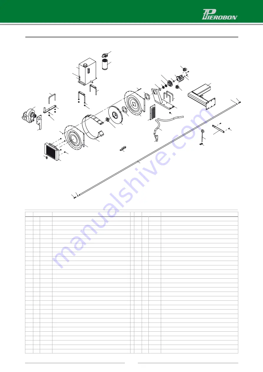 PIEROBON TD 21 Series Operator'S Manual And Spare Parts Download Page 76