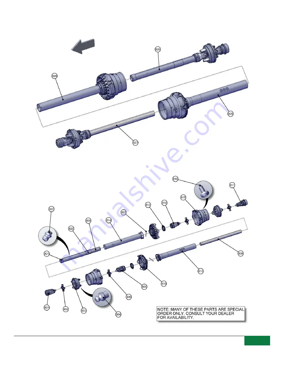 Pik Rite Hydra-Ram HR400 Operation And Parts Manual Download Page 55