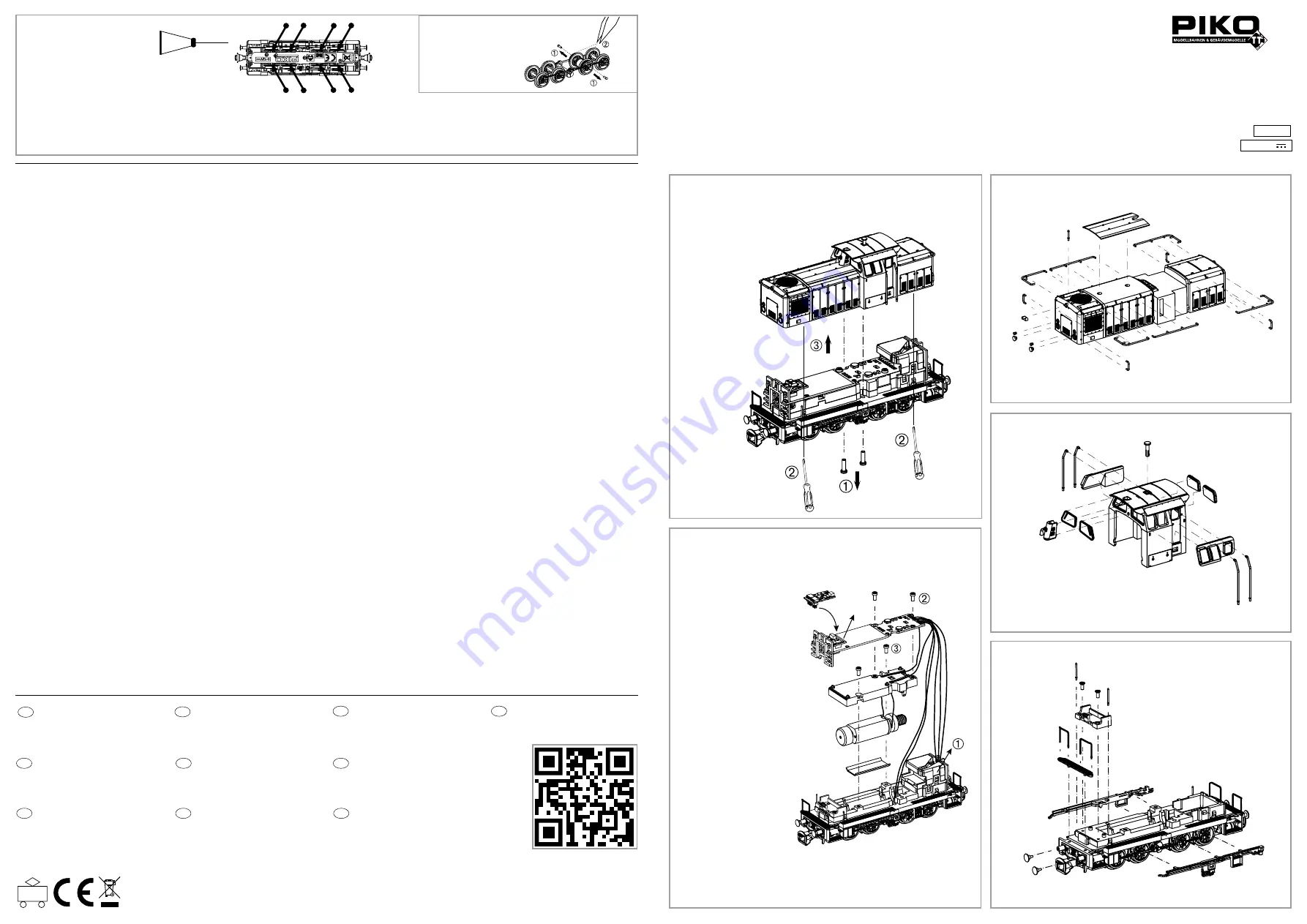 PIKO BR V60-TT Instructions For Use Download Page 1