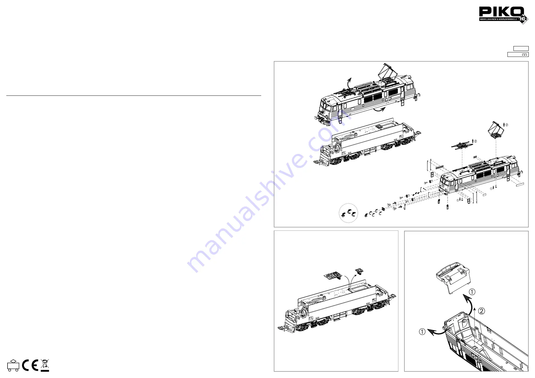 PIKO EU07 PKP Instruction Sheet Download Page 1