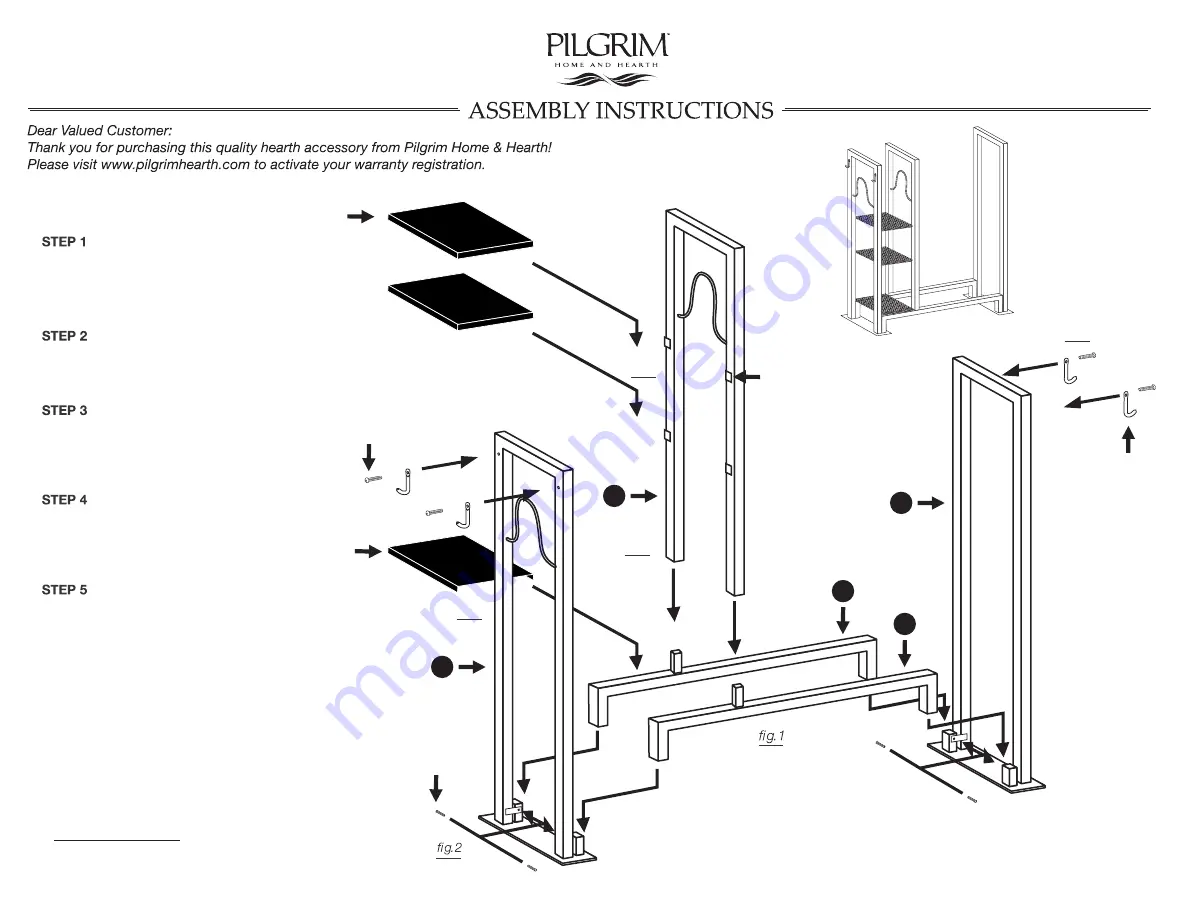 Pilgrim 18565 Assembly Instructions Download Page 2