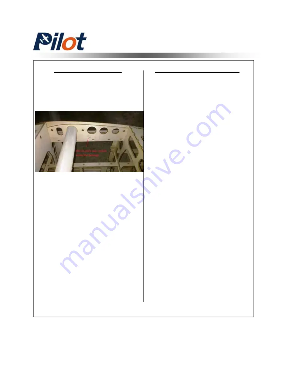 Pilot Communications Skyline 182 Assembly Manual Download Page 40