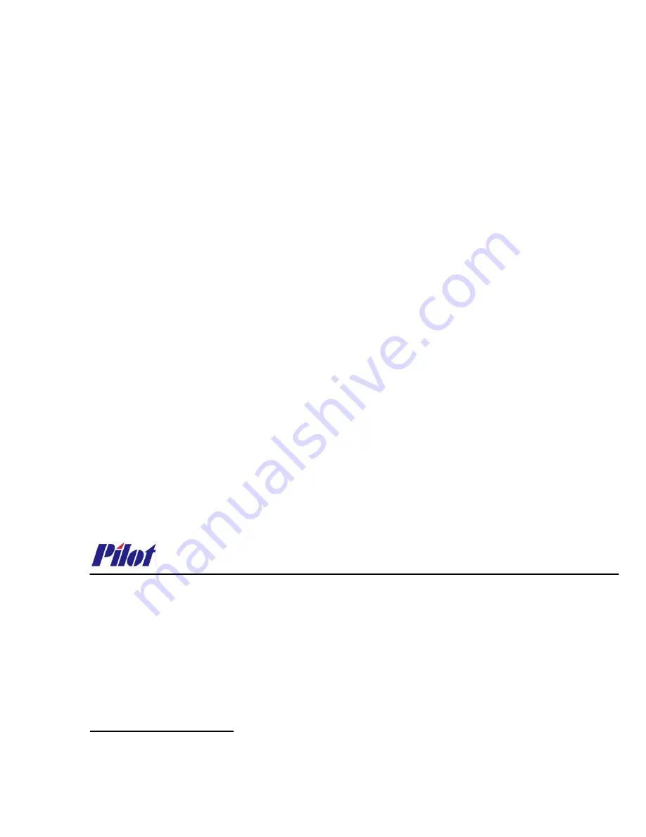 Pilot Communications SPM33 Installation And Operation Manual Download Page 78