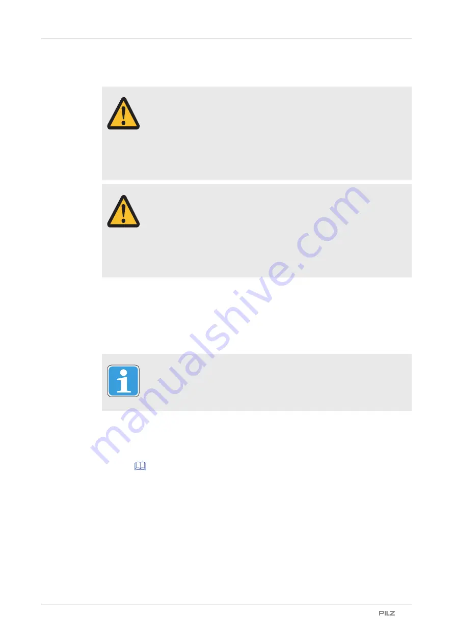 Pilz 506 410 Operating Manual Download Page 14