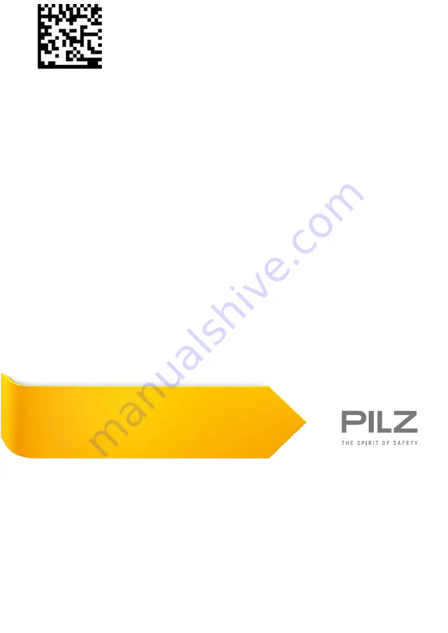 Pilz 540 105 Operating Manual Download Page 1