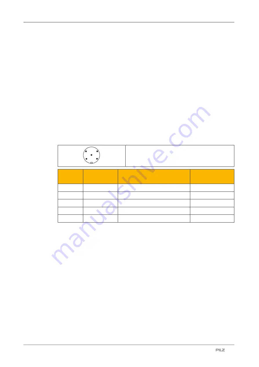 Pilz 541 203 Operating Manual Download Page 12