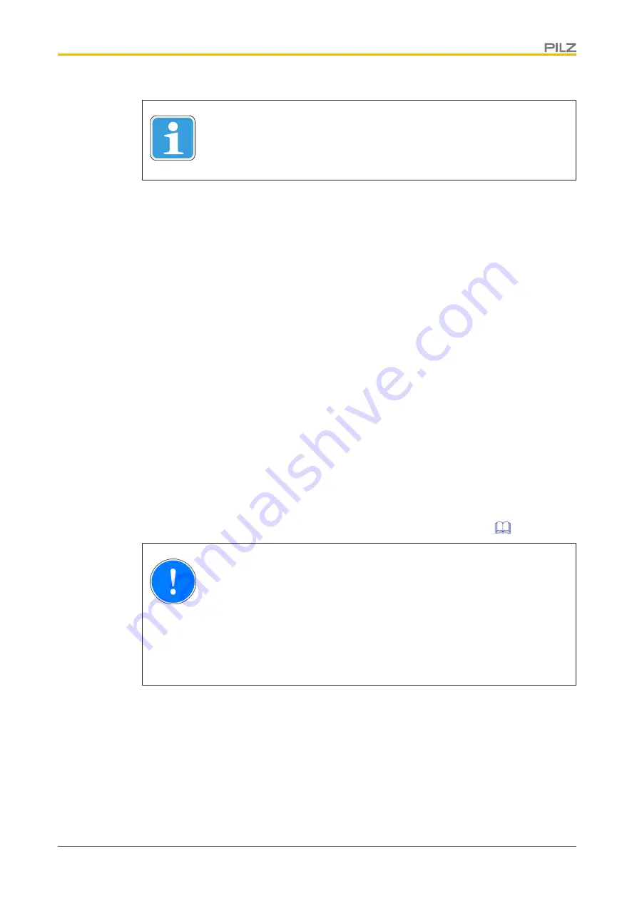 Pilz 542 113 Operating Manual Download Page 6