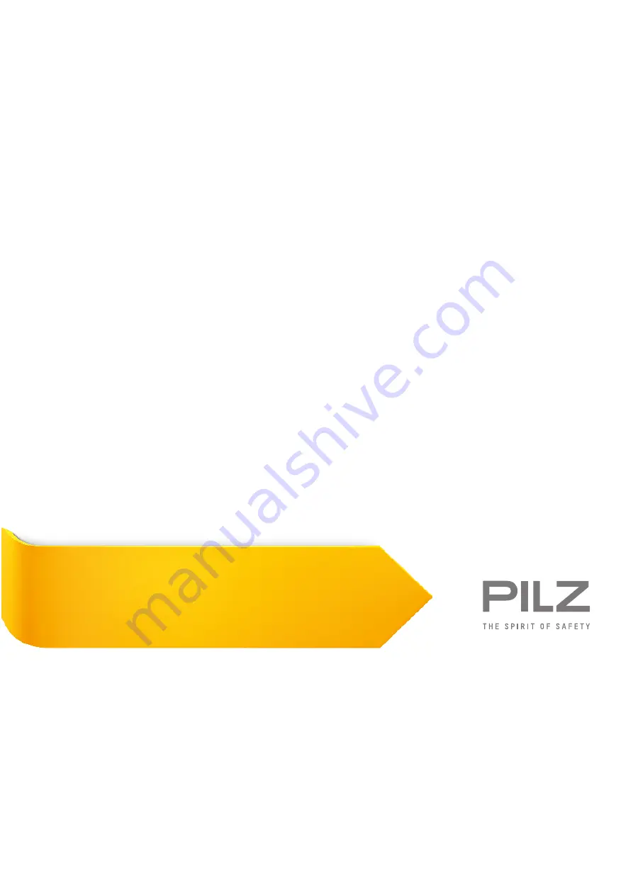 Pilz 570 552 Operating Manual Download Page 1