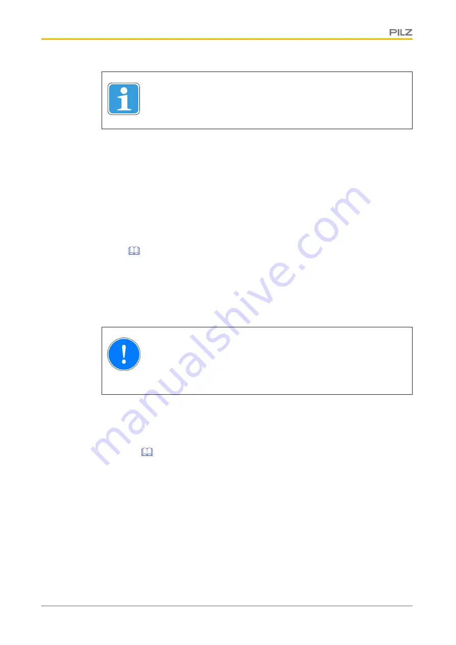 Pilz 570 552 Operating Manual Download Page 5