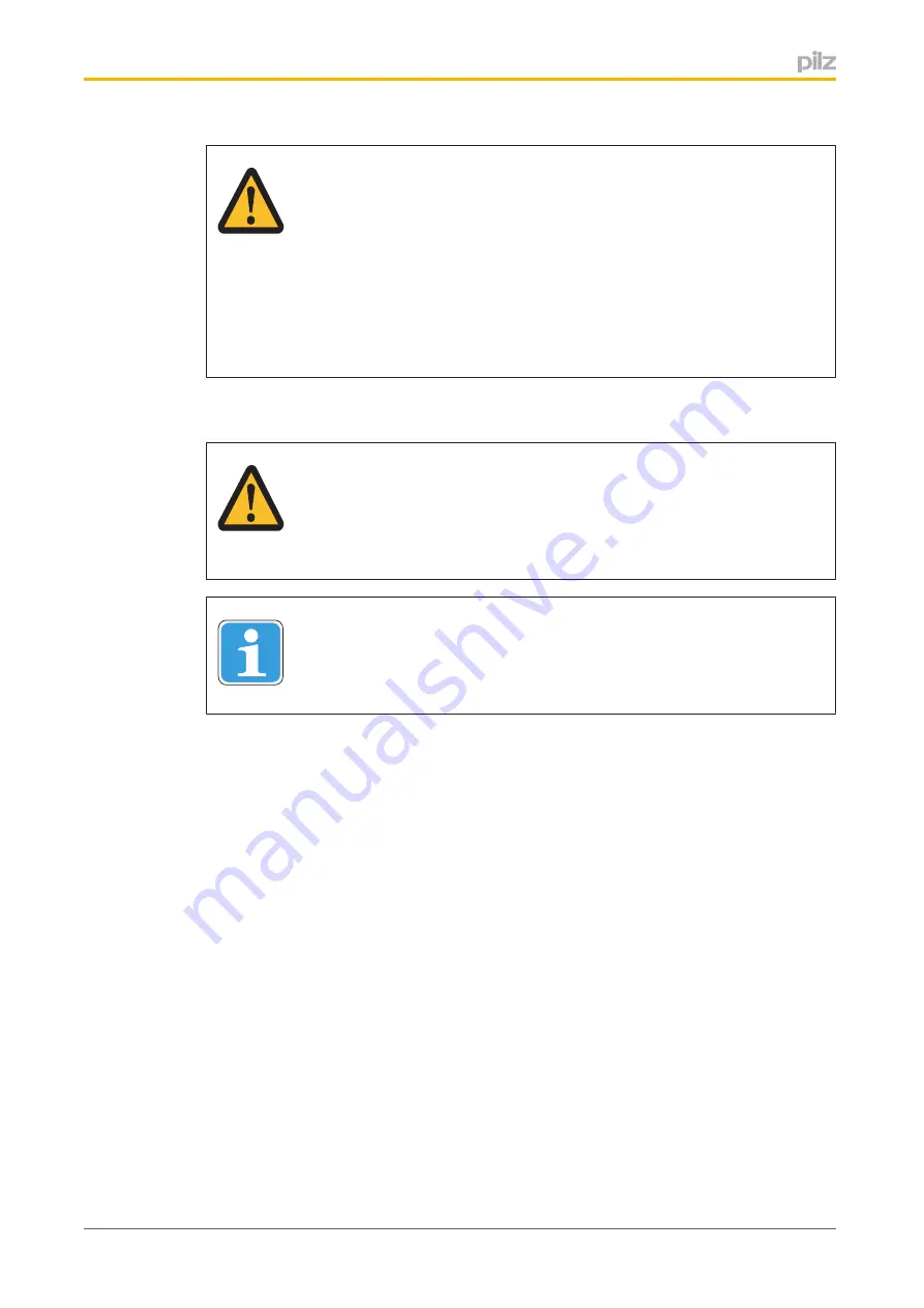 Pilz 570603 Operating Manual Download Page 15