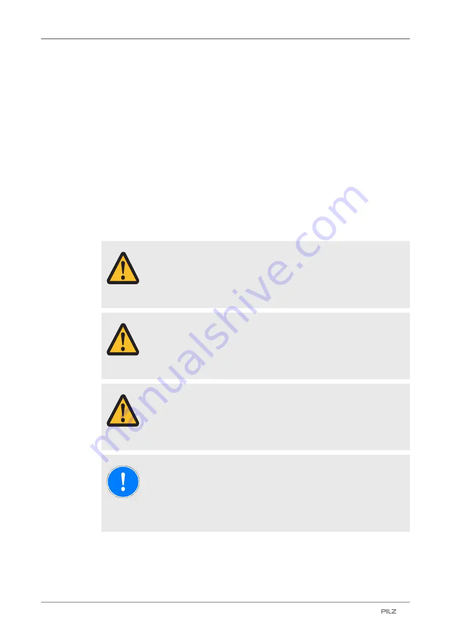 Pilz 632061 Operating Manual Download Page 5