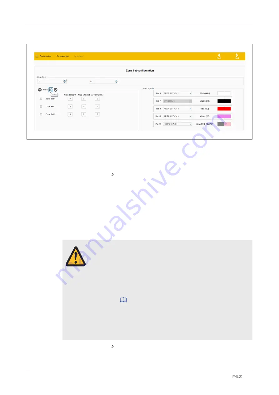 Pilz 6D000020 Operating Manual Download Page 74