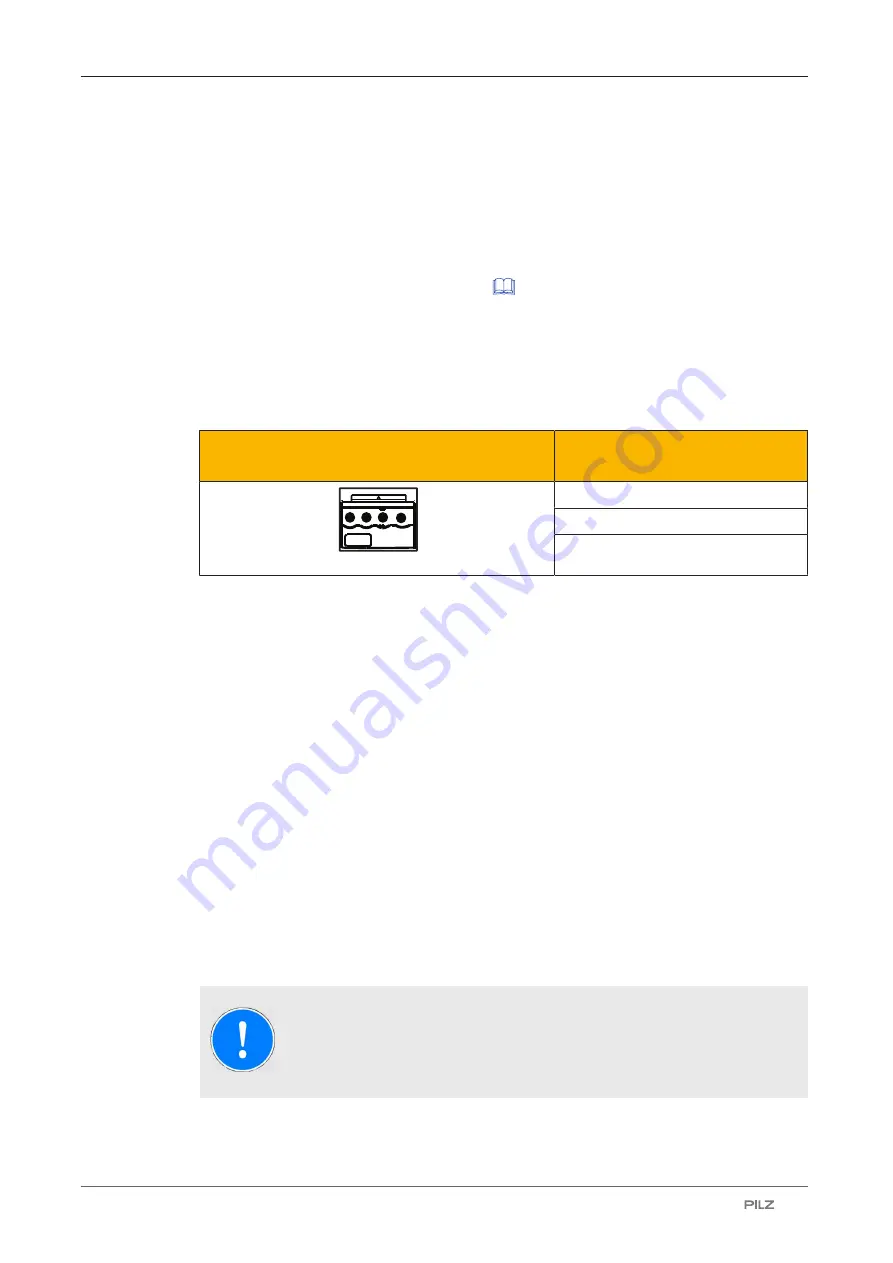 Pilz 772 131 Operating Manual Download Page 13