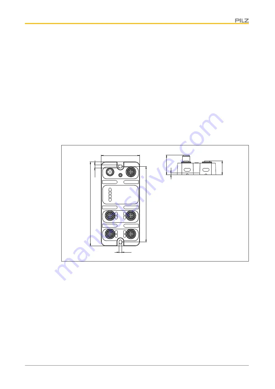 Pilz PDP67 F 8DI ION PT Manual Download Page 11