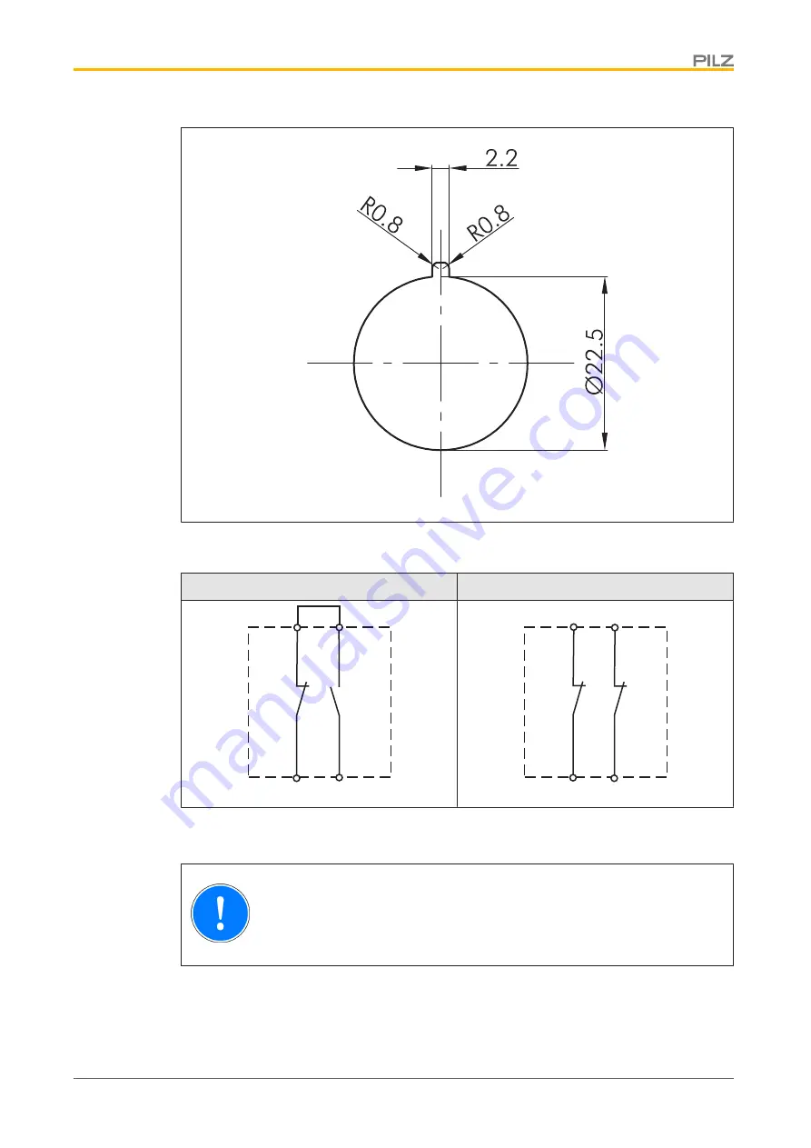 Pilz PIT es6 Series Operating Instructions Manual Download Page 8