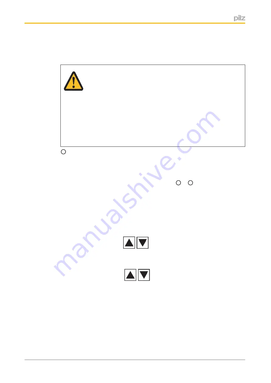 Pilz PMCprotego S1--2 Operating Manual Download Page 78