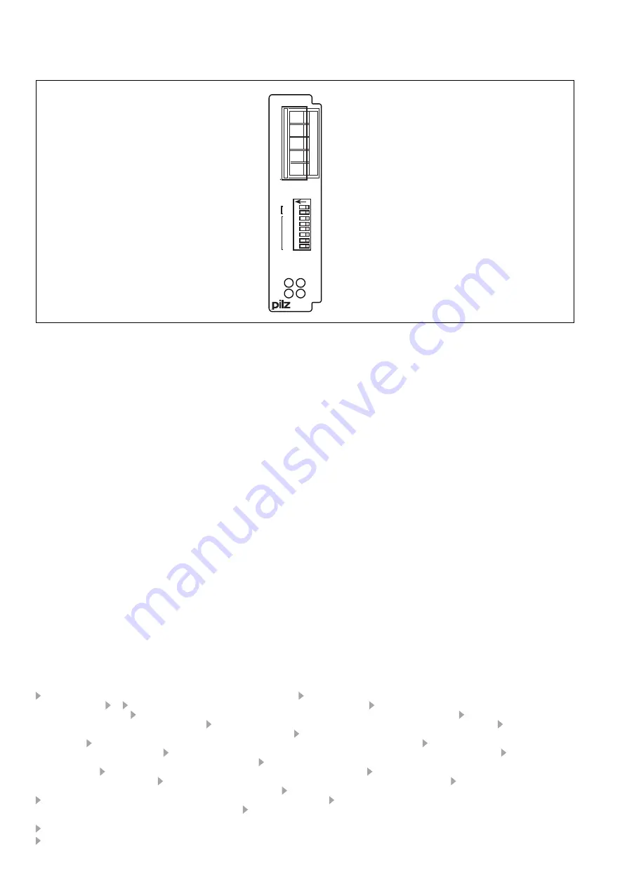 Pilz PNOZ mc4p Operating Instructions Manual Download Page 16