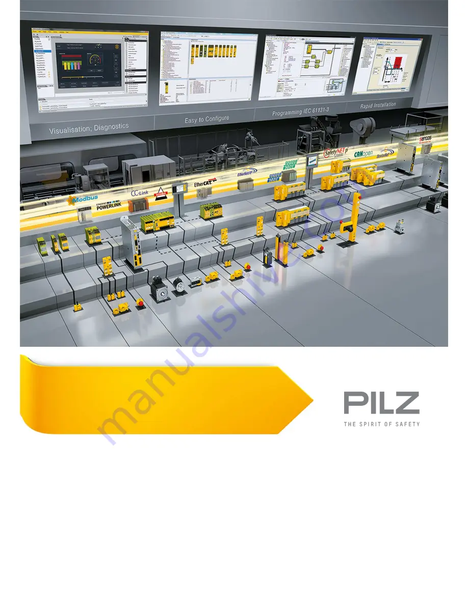 Pilz PNOZ XV3P Скачать руководство пользователя страница 1